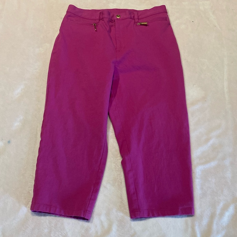 Ralph Lauren- Lauren Jean Co. Purple Jean Capris‎ Size 14